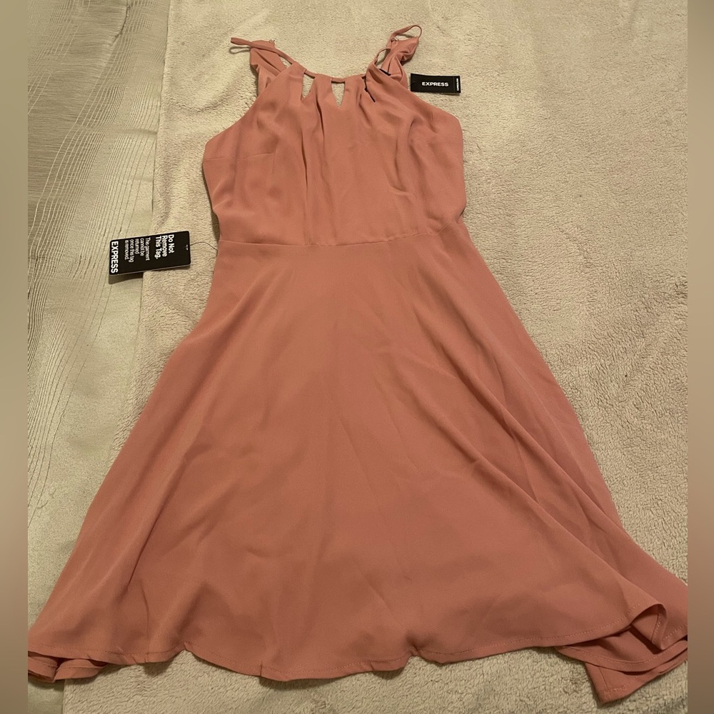 Brand New with Tags A-line Mini dress by Express in Size 0